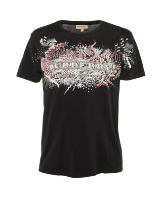 Women's Graffiti Logo Graphic Cotton T-Shirt