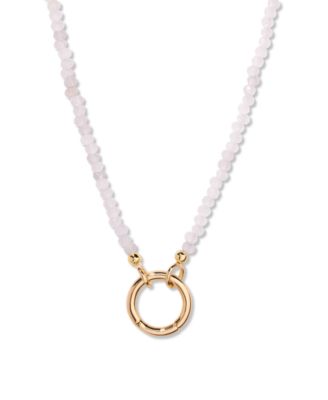 Gold-Plated Natalie Birthstone Charm Necklace