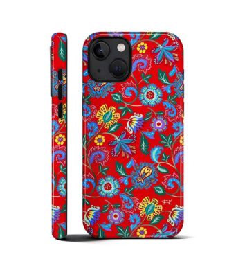 2-Layer Durable Phone Case Compatible with Apple iPhone 16 Folk Bloom