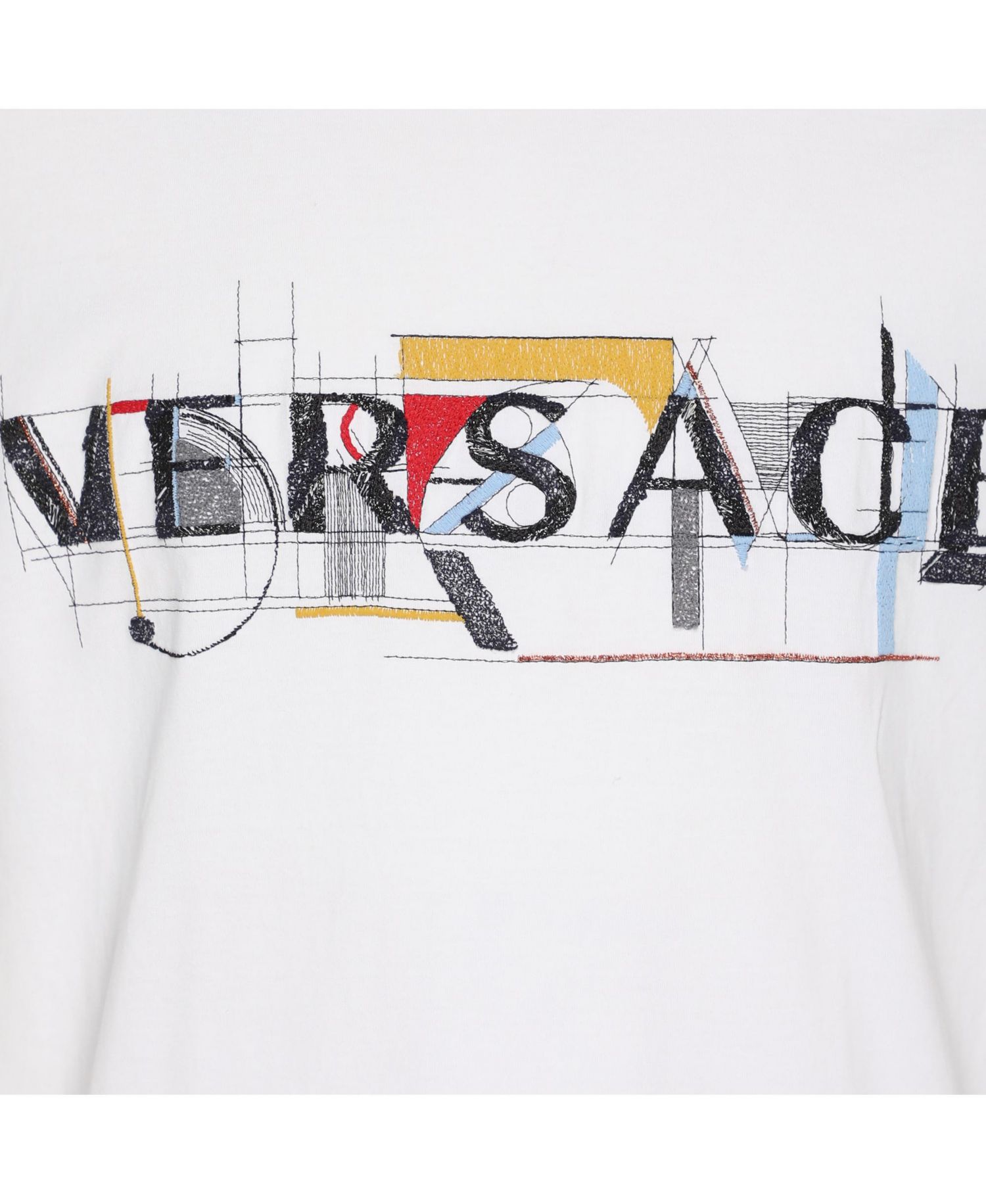 Women's Embroidered Logo Graphic Jersey T-Shirt