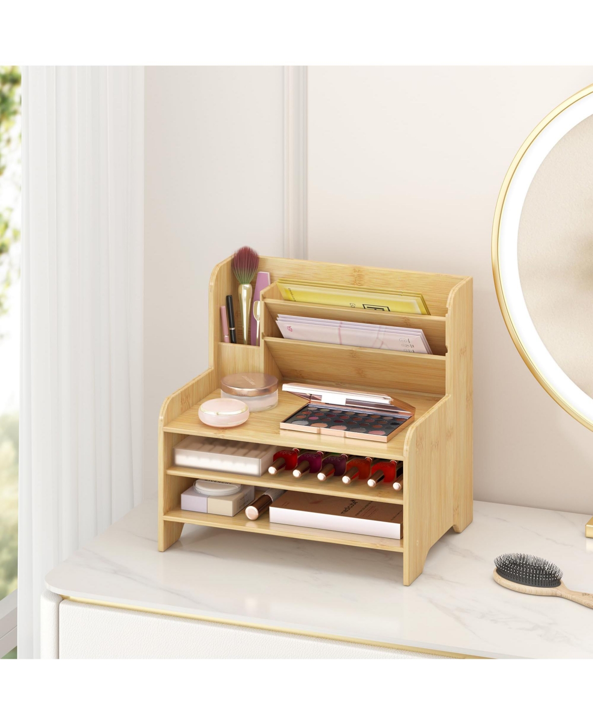 Danrong 3 Tier Desk Organizer Desktop Paper Tray Mail Holder