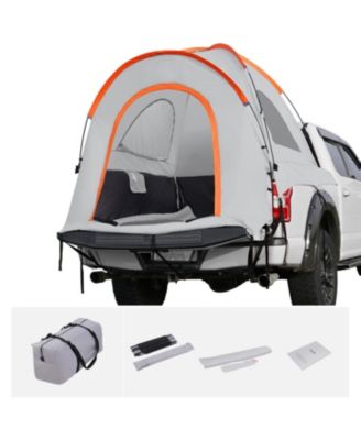 SUV Camping Tent, 8'-8' SUV Tent Attachment for Camping, with Rain Layer and Carry Bag, PU2000mm Double Layer Truck Tent, for 6-8 Person