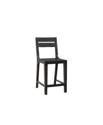 Fall River Solid Sheesham Wood 24" Counter Height Dining Chair
