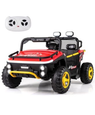 24V 2-Seater Remote-Control Kids Ride-On Truck, Ages 3-7