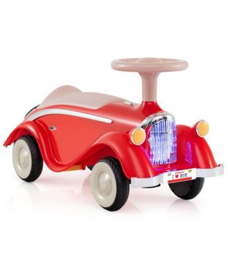 Toddler Foot-to-Floor Ride-On Push Car with Horn, Lights and Storage, Ages 19-36 Months