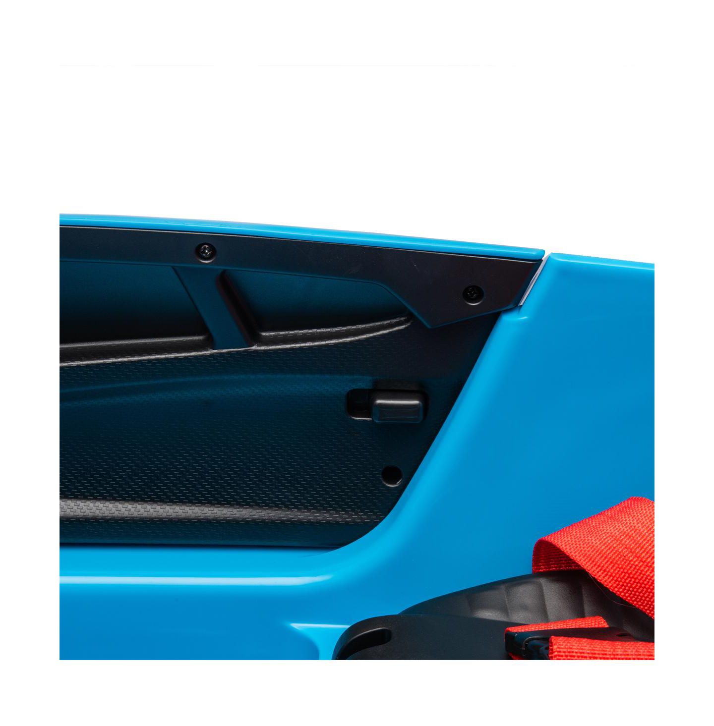 Детская игрушка YOBTOP 24V Kids Electric Ride-On Drift Car with 360-Degree Drift, LED Lights, Ages 3-6, цвет: Синий — фото 7