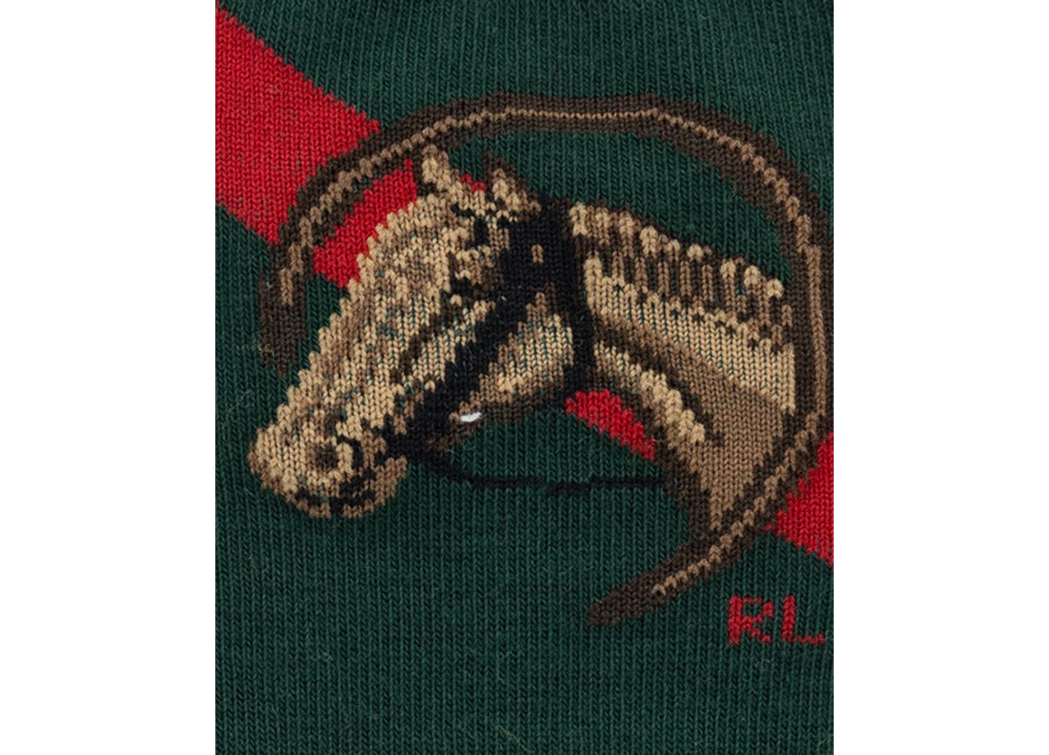 Girls' 4-11 Equestrian Bear Socks, 3-Pack