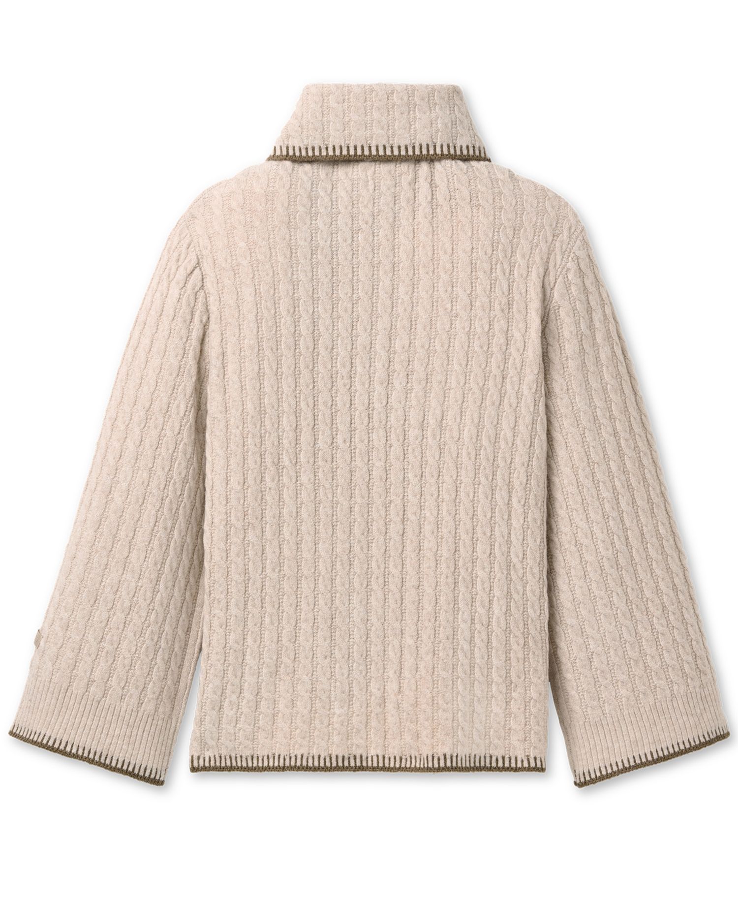 Women's Rylynn Quarter-Zip Cable-Knit Sweater