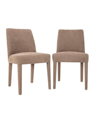 Mid-Century Modern Contemporary Upholstered Vintage Dining Chair (Set of 2)