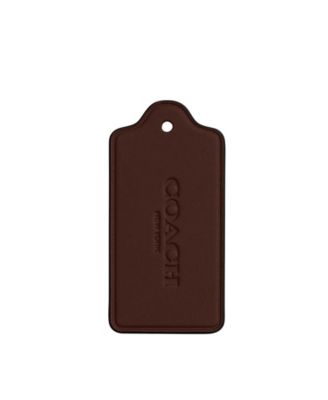 Large Leather Hangtag