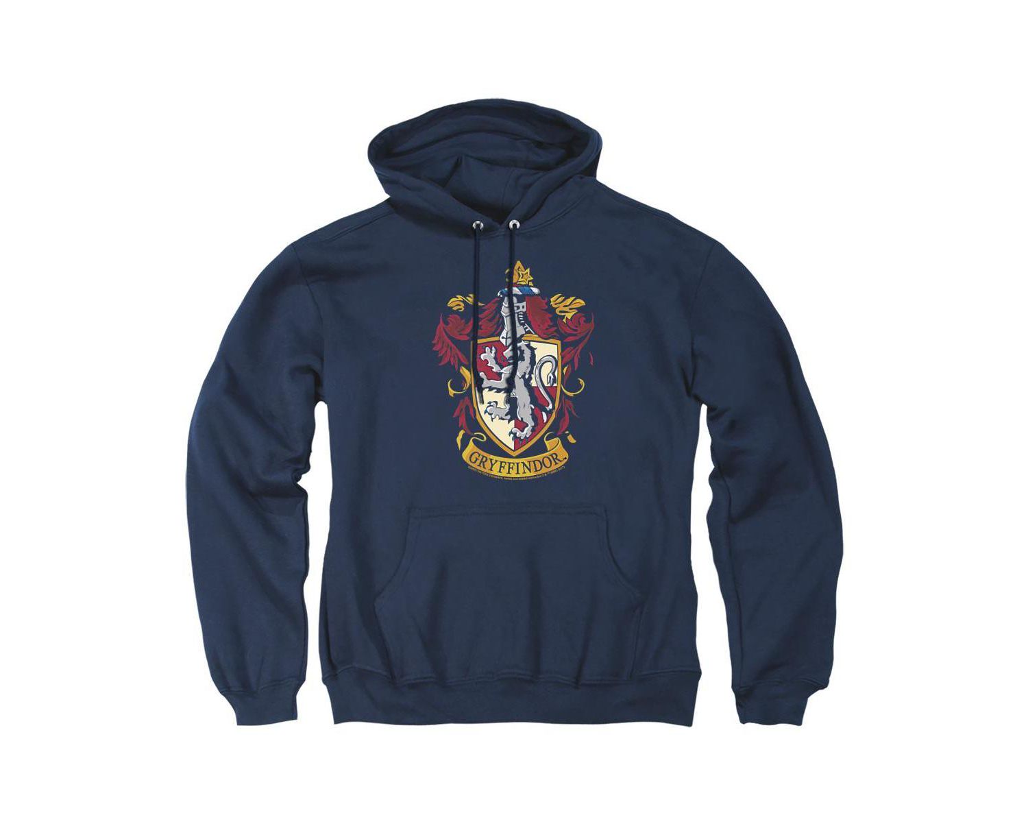 Men's Gryffindor Crest Graphic Pullover Long-Sleeve Hoodie
