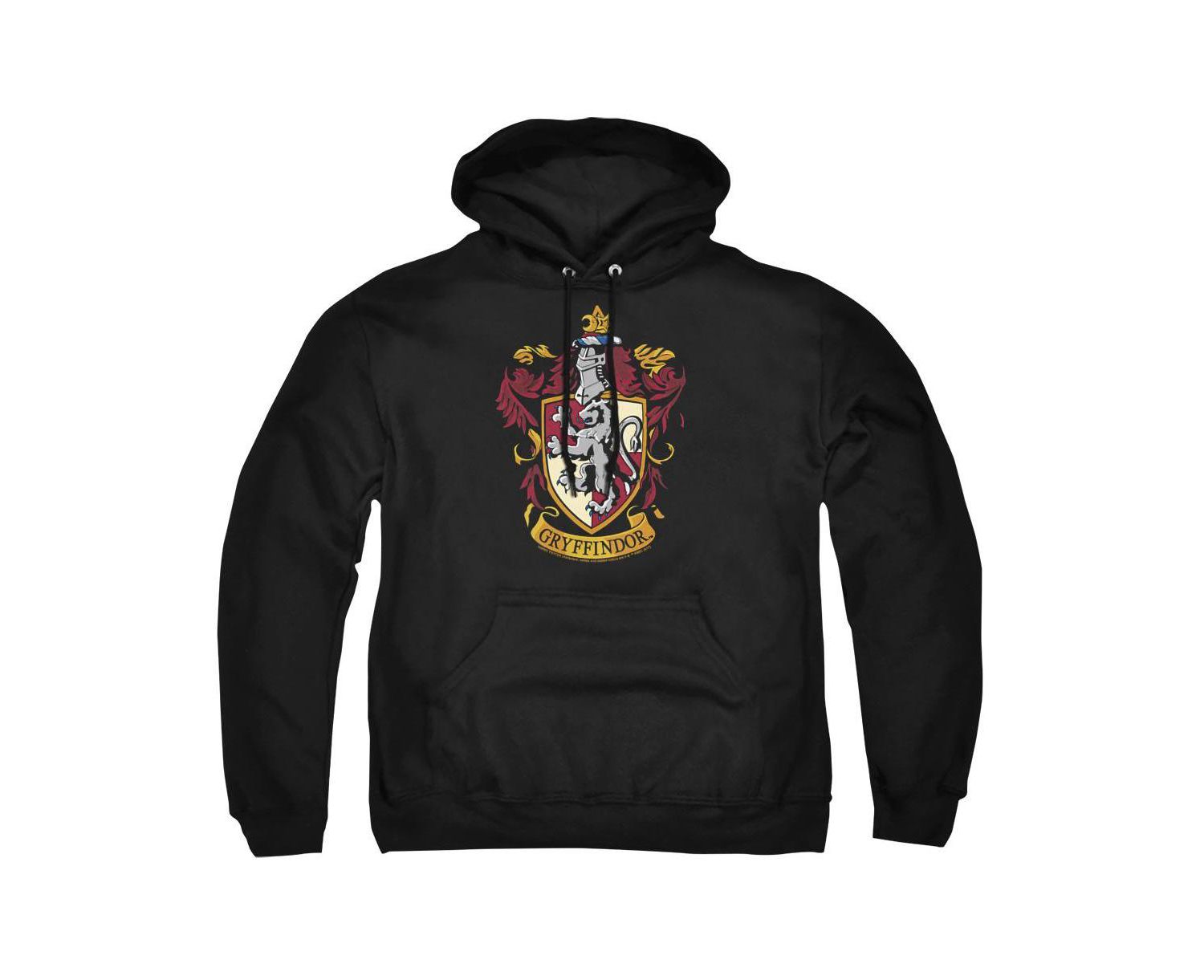 Men's Gryffindor Crest Graphic Pullover Long-Sleeve Hoodie