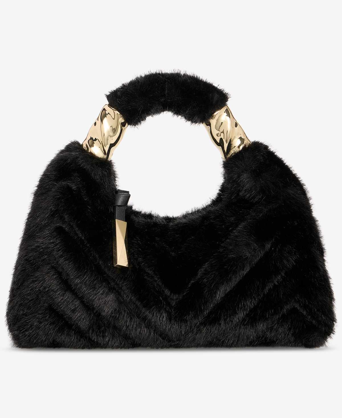 I.n.c. International Concepts Nyrah Mini Fur Hobo Bag, Macy's Exclusive