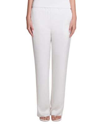 Women's Soho Satin Straight Leg Pants