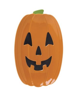Pumpkin Figural Hors d'Oeuvres Tray