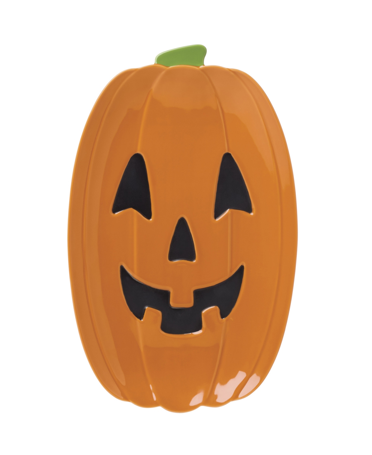 Lenox Pumpkin Figural Hors D'oeuvres Tray In Orange