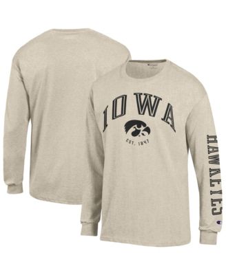Men's Iowa Hawkeyes Neutral Arch Long-Sleeve Classic-Fit T-Shirt