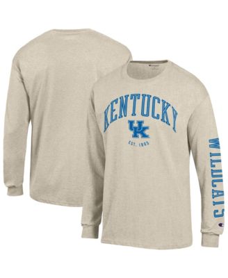 Men's Kentucky Wildcats Neutral Arch Classic-Fit Long-Sleeve T-Shirt