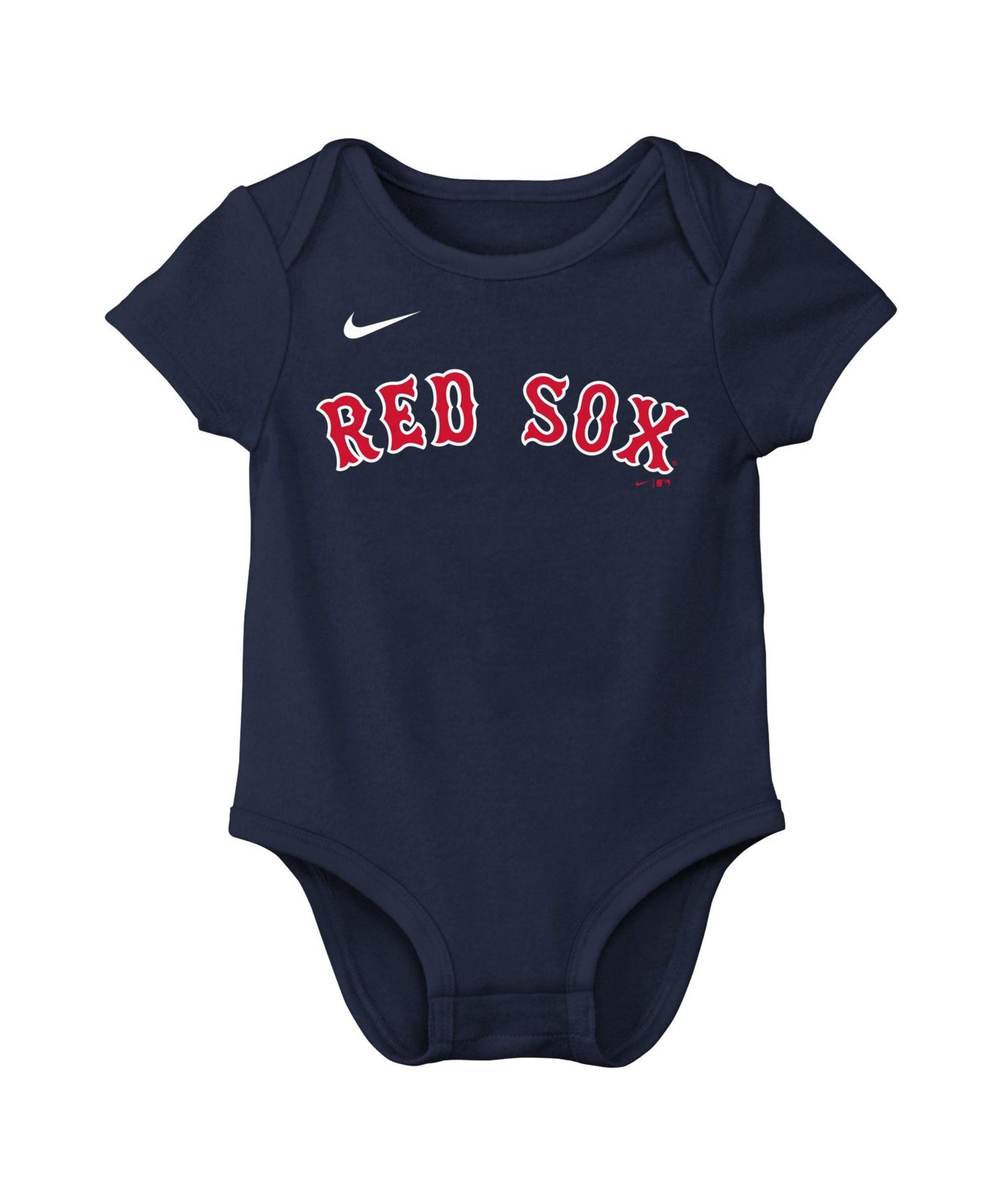 Baby Boys and Girls David Ortiz Navy Boston Red Sox Name & Number Bodysuit