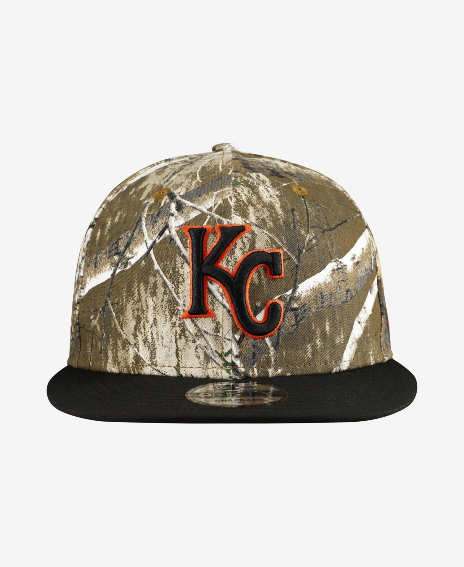 Men's Camo Kansas City Royals Realtree Orange Pop 9FIFTY Snapback Hat