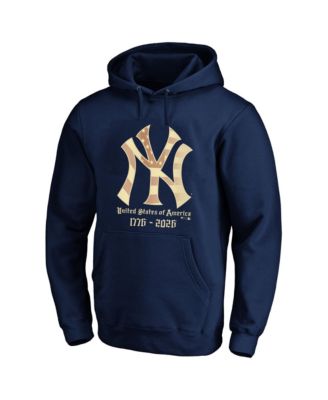 Men's Big & Tall New York Yankees USA 1776-2026 Classic Fit Graphic Hoodie