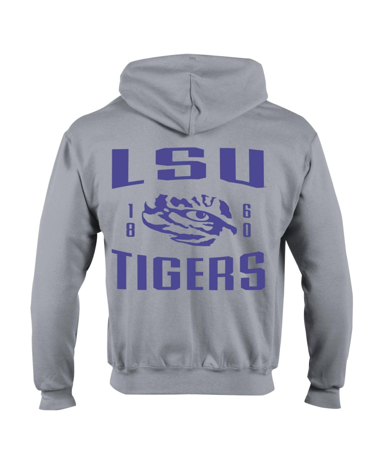 Men's LSU Tigers Varsity Powerblend Full-Zip Graphic Fleece Hoodie