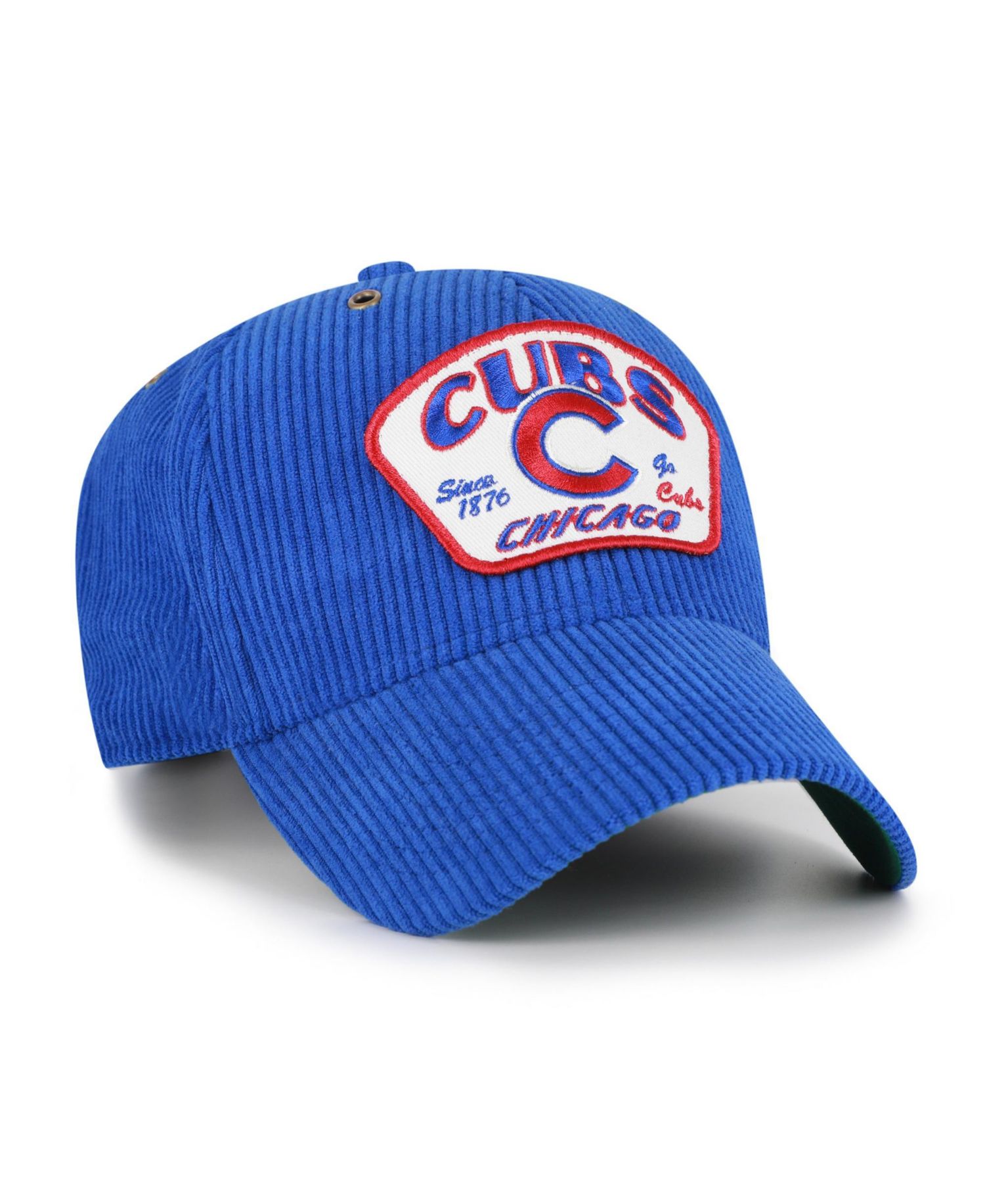 Men's Royal Chicago Cubs Accordia Corduroy MVP Adjustable Hat