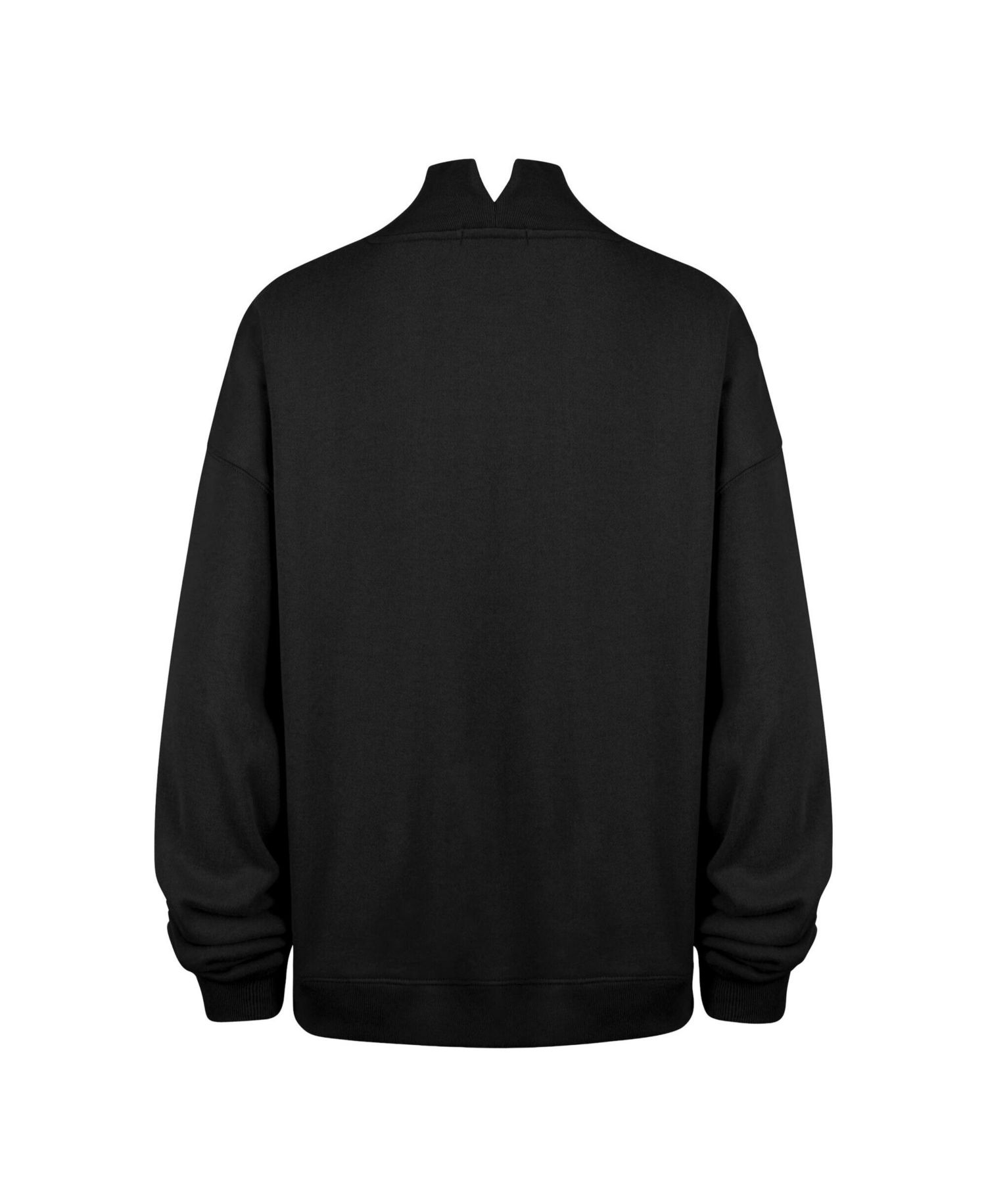 Women's New Orleans Saints Oversized Vantage Mock-Neck Sweatshirt