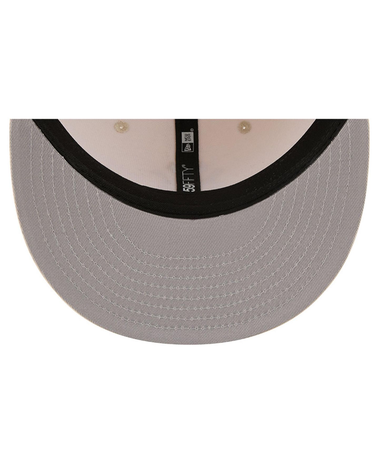 Мужские головные уборы New Era Cream New York Yankees Color Pack 59FIFTY Fitted Hat — фото 2