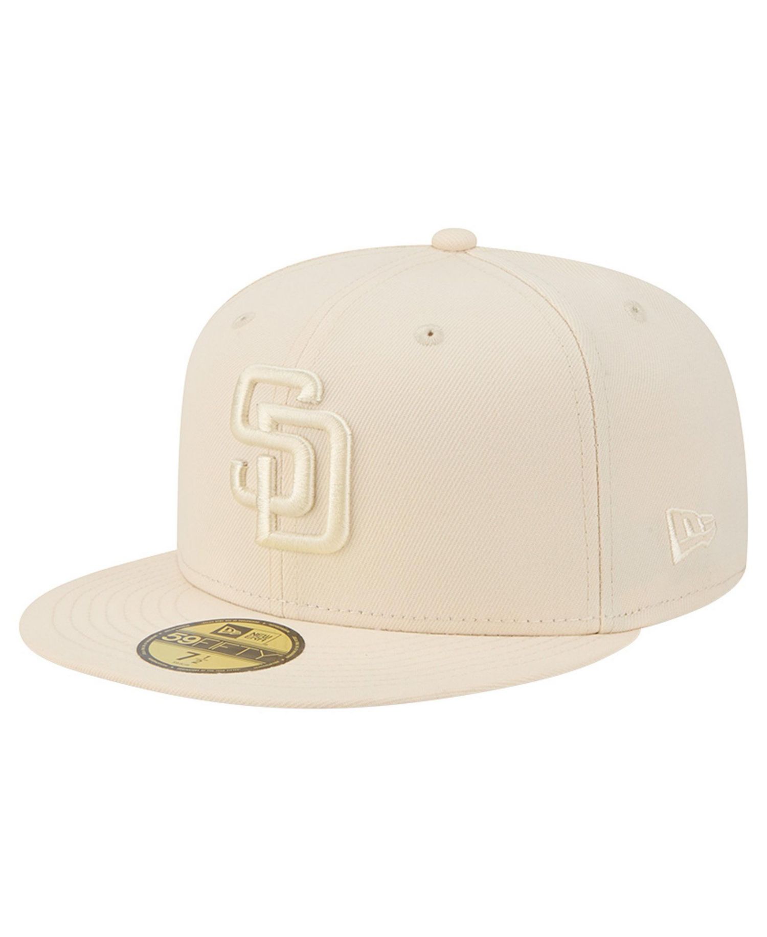 Men's Cream San Diego Padres Color Pack 59FIFTY Fitted Hat