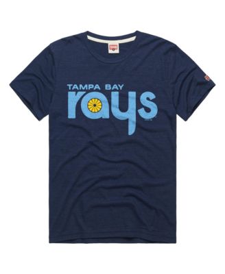 Men's Navy Tampa Bay Rays Tri-Blend Hyperlocal T-Shirt