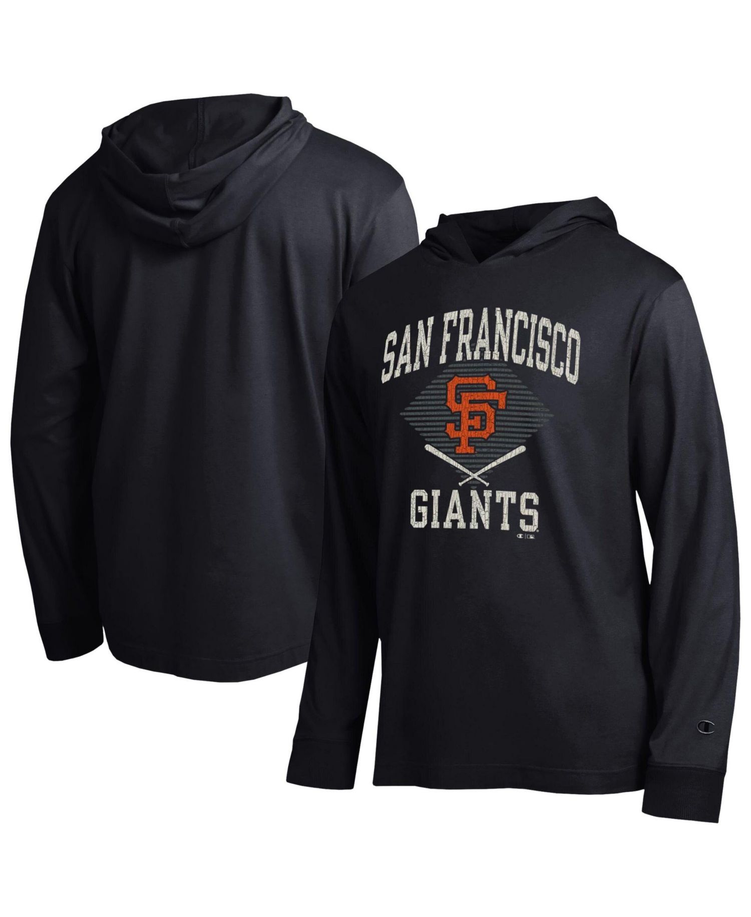 Men's San Francisco Giants Hooded Long-Sleeve Graphic T-Shirt