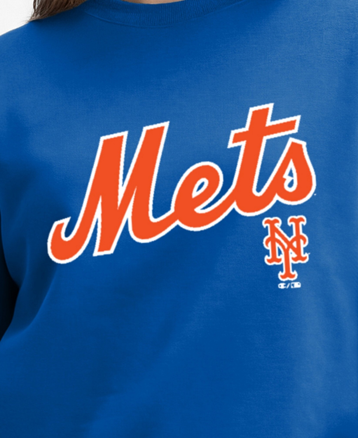 Champion Women's Royal New York Mets All-Star Sweatshirt