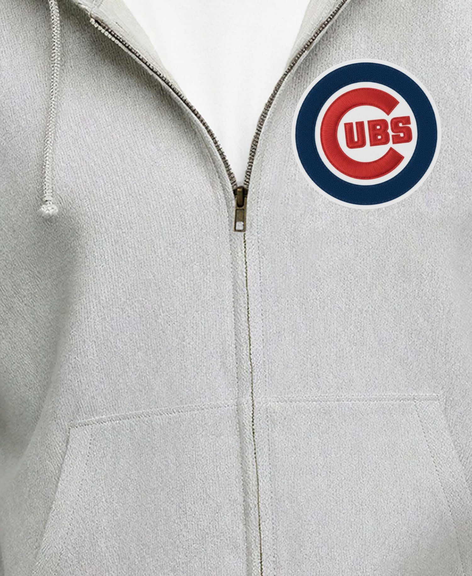 Men's Chicago Cubs Reverse Weave Full-Zip Fleece Hoodie