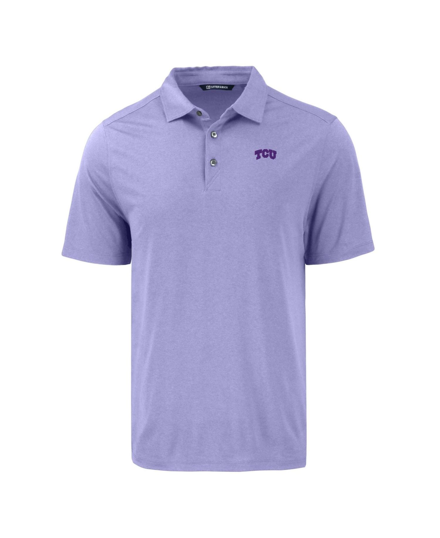 Men's Purple TCU Horned Frogs Coastline Epic Comfort Eco Polo Shirt