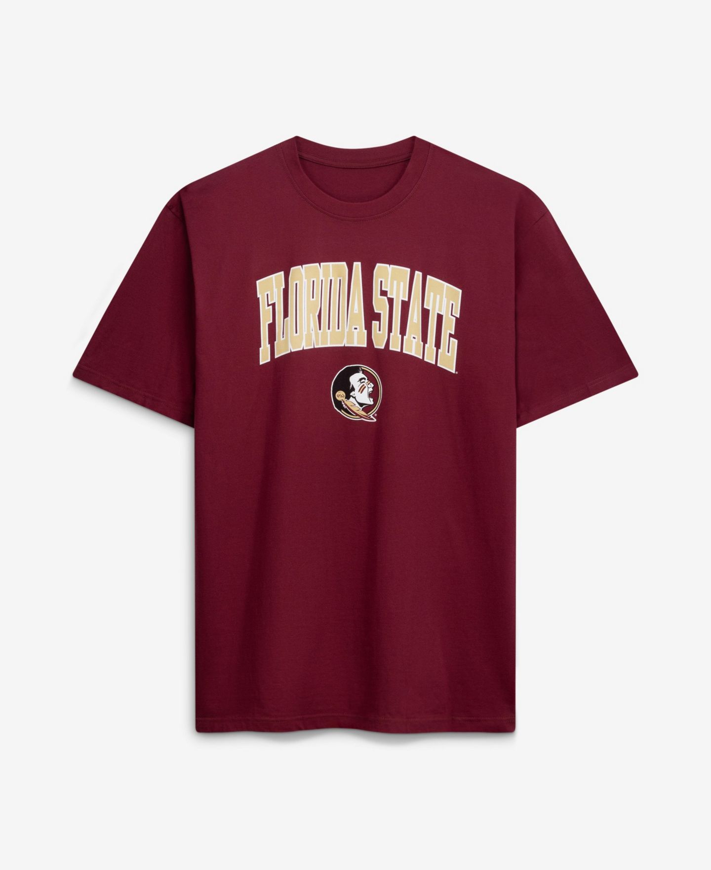 Мужская футболка Champion Garnet Florida State Seminoles Big & Tall Team Arch Over Wordmark — фото 1