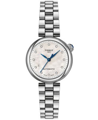 Women's Desir Automatic Silver-Tone Stainless Steel Bracelet Watch 28mm