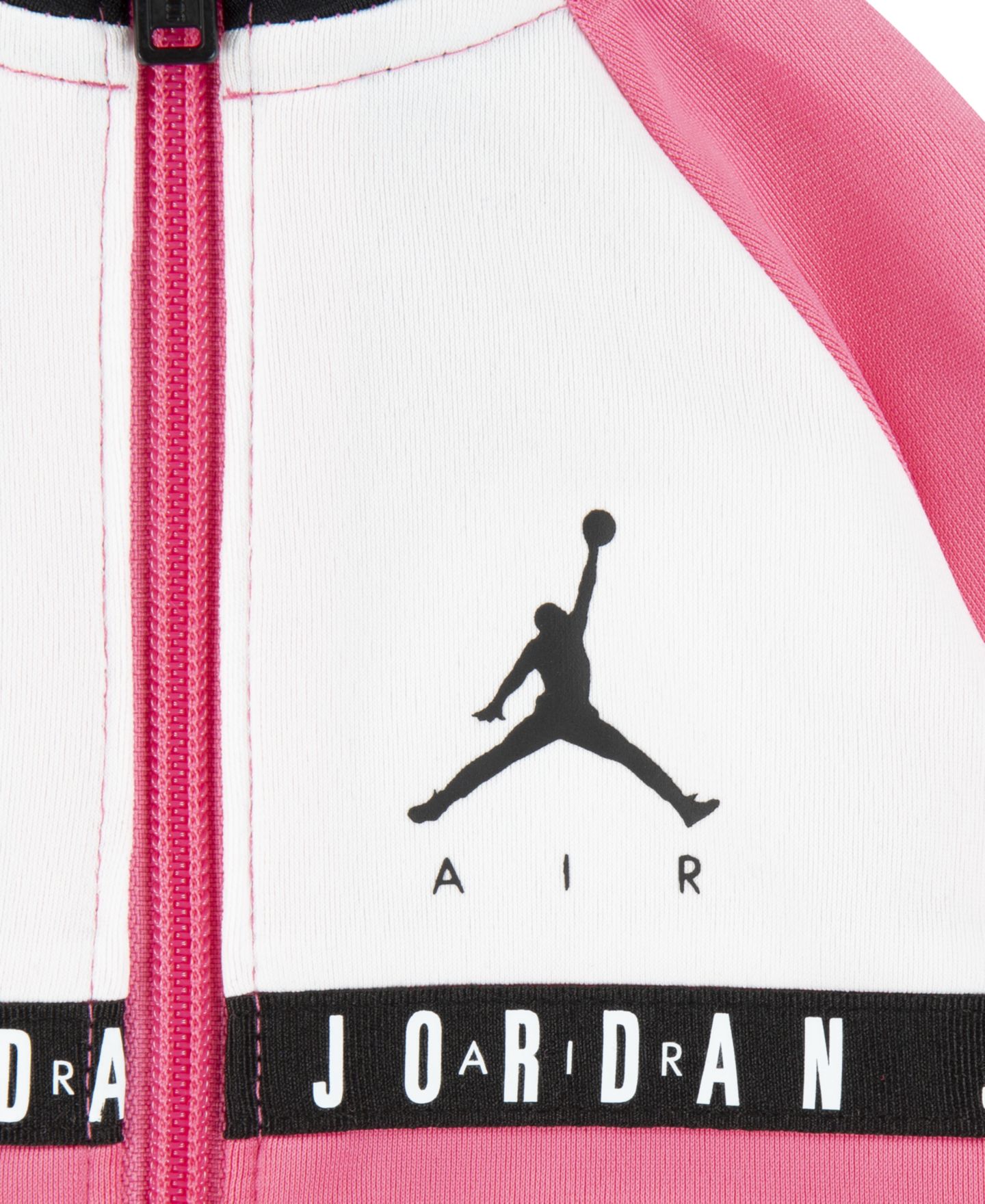 Комплект Jordan Jumpman Air Blocked Tricot Jacket and Jogger Pants, 2-Piece Set для малышей, цвет: Pinksicle — фото 4