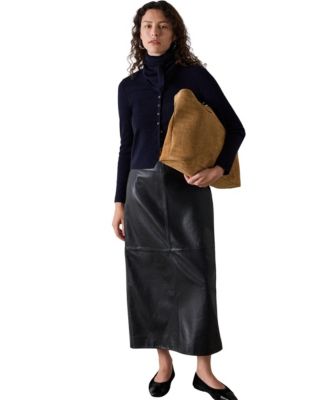 Women's Crew Neck Scarf Cardigan