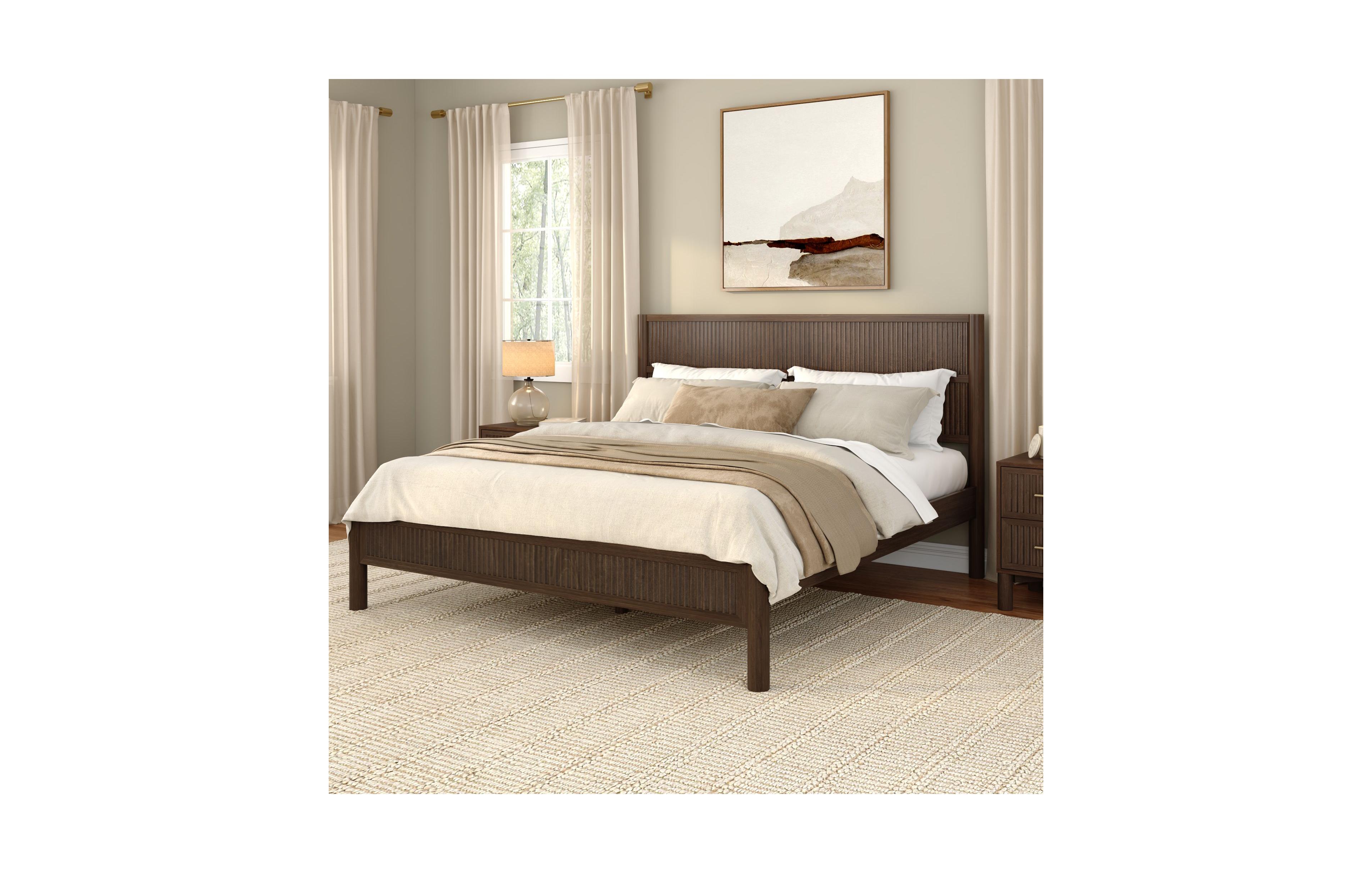 Plank+Beam Sera Fluted King Bed