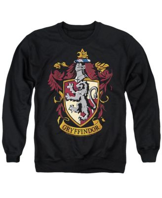 Men's Gryffindor Crest Graphic Crewneck Pullover Sweatshirt