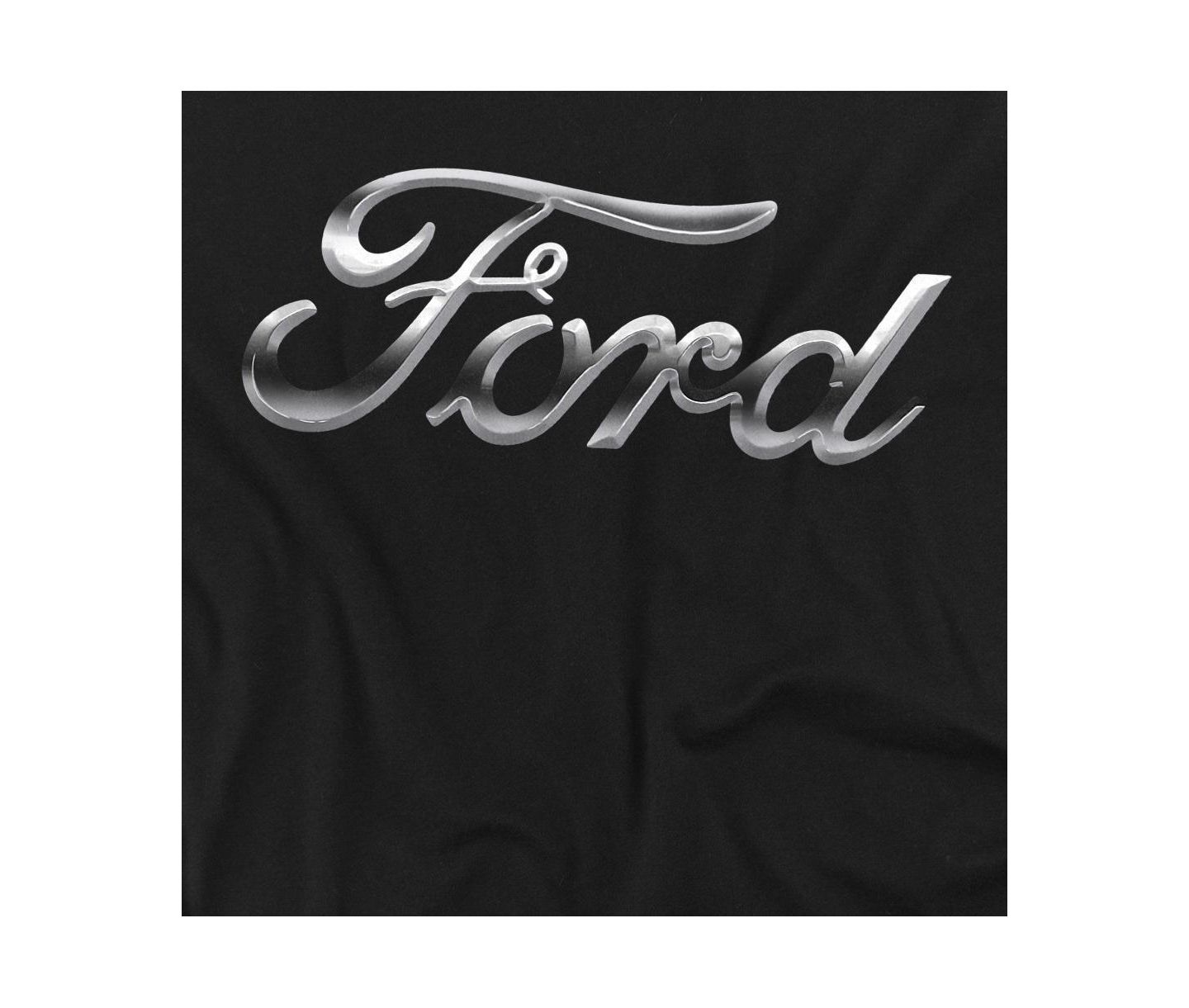 Мужская толстовка Mustang Ford Logo Graphic Crewneck, цвет: Чёрный — фото 2