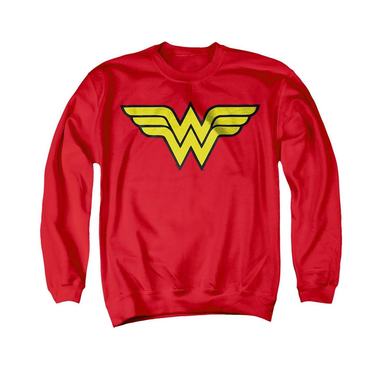 Men's Dc Wonder Woman Logo Crewneck Sweatshirt