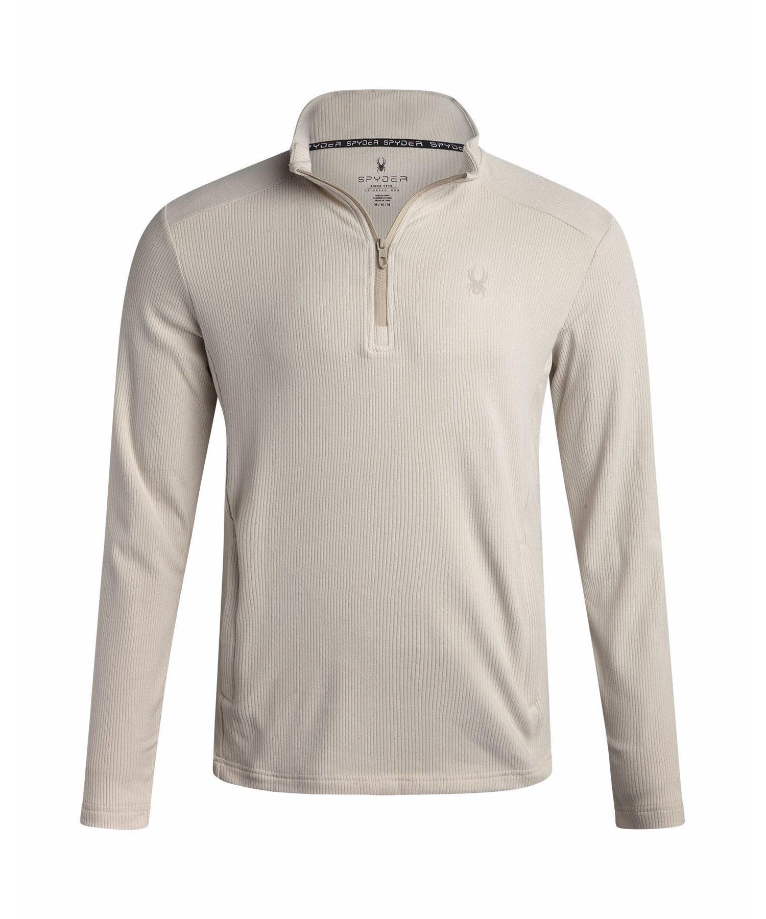 Men's Corduroy Quarter Zip Sweatshirt