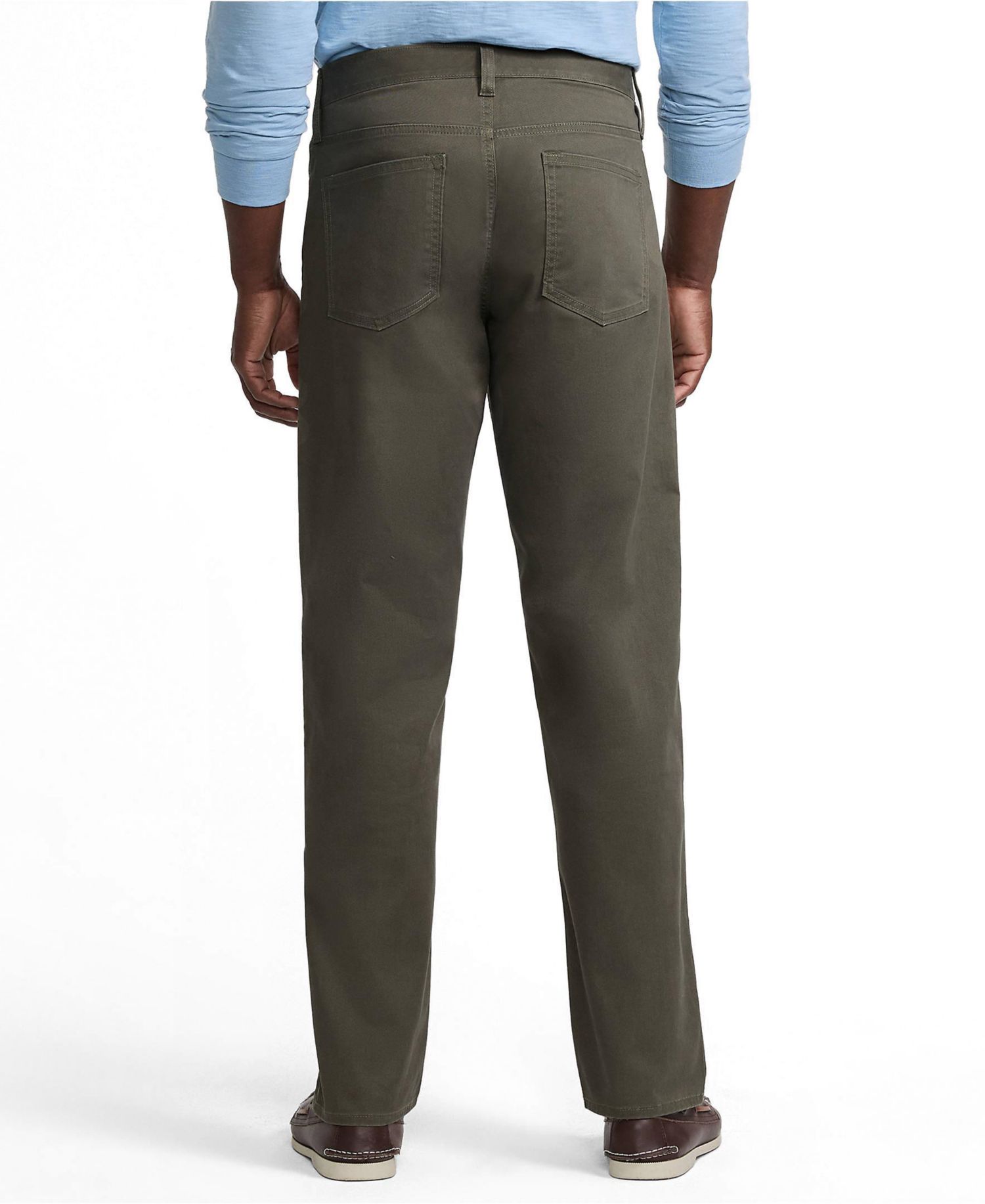 Men's Travel Kit Straight-Fit Comfort-Waist Stretch Pant