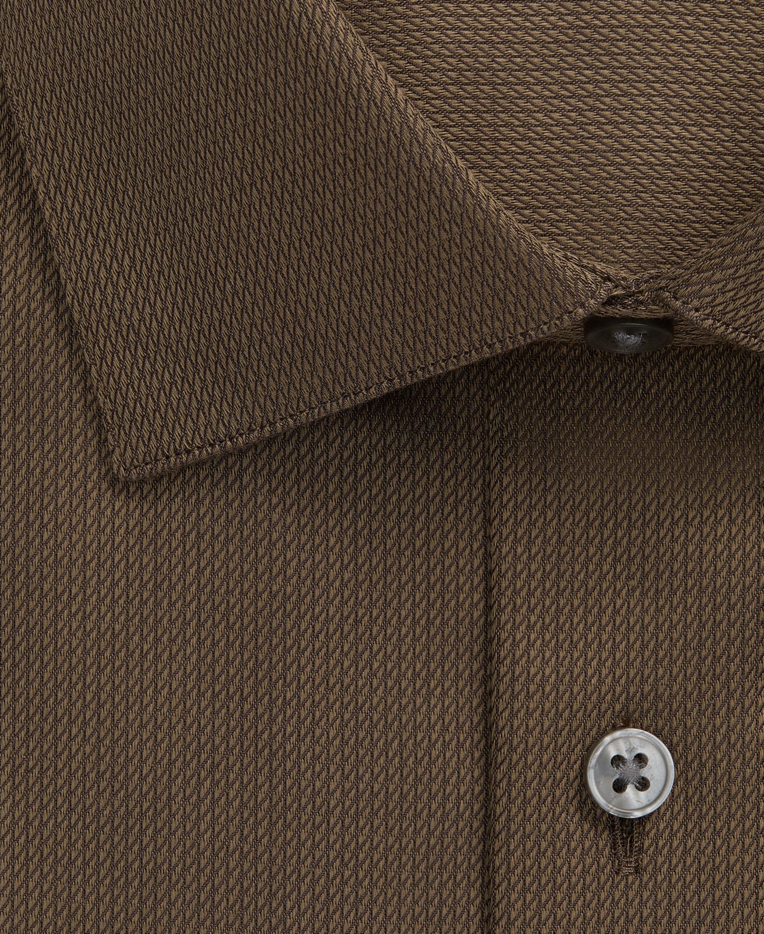 Men's Slim-Fit Wrinkle-Free Stretch Cotton-Blend Dress Shirt