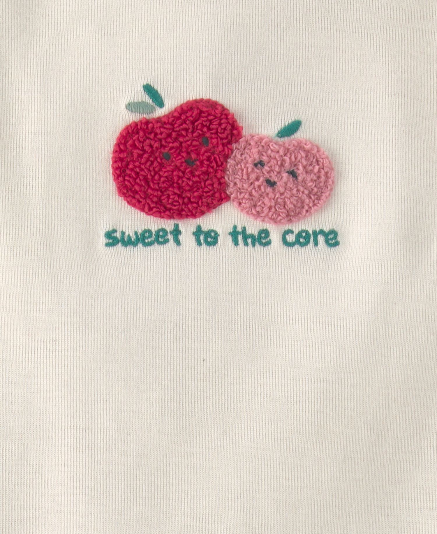 Baby Girls' Apple Bodysuit and Pants, 2-Piece Set