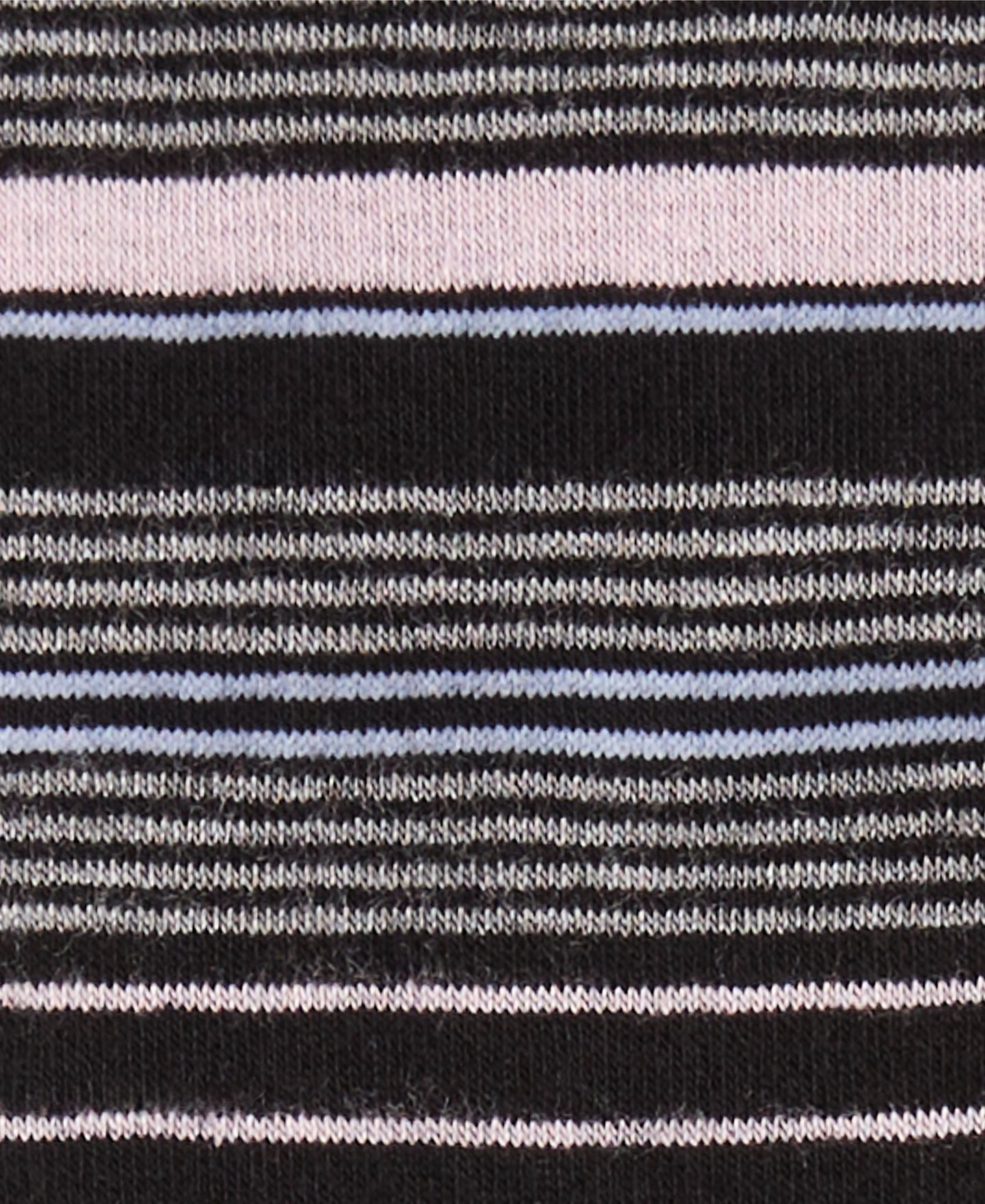 Носки для мужчин, средней высоты, в полоску — Perry Ellis Portfolio, цвет: Антрацитовый — фото 3