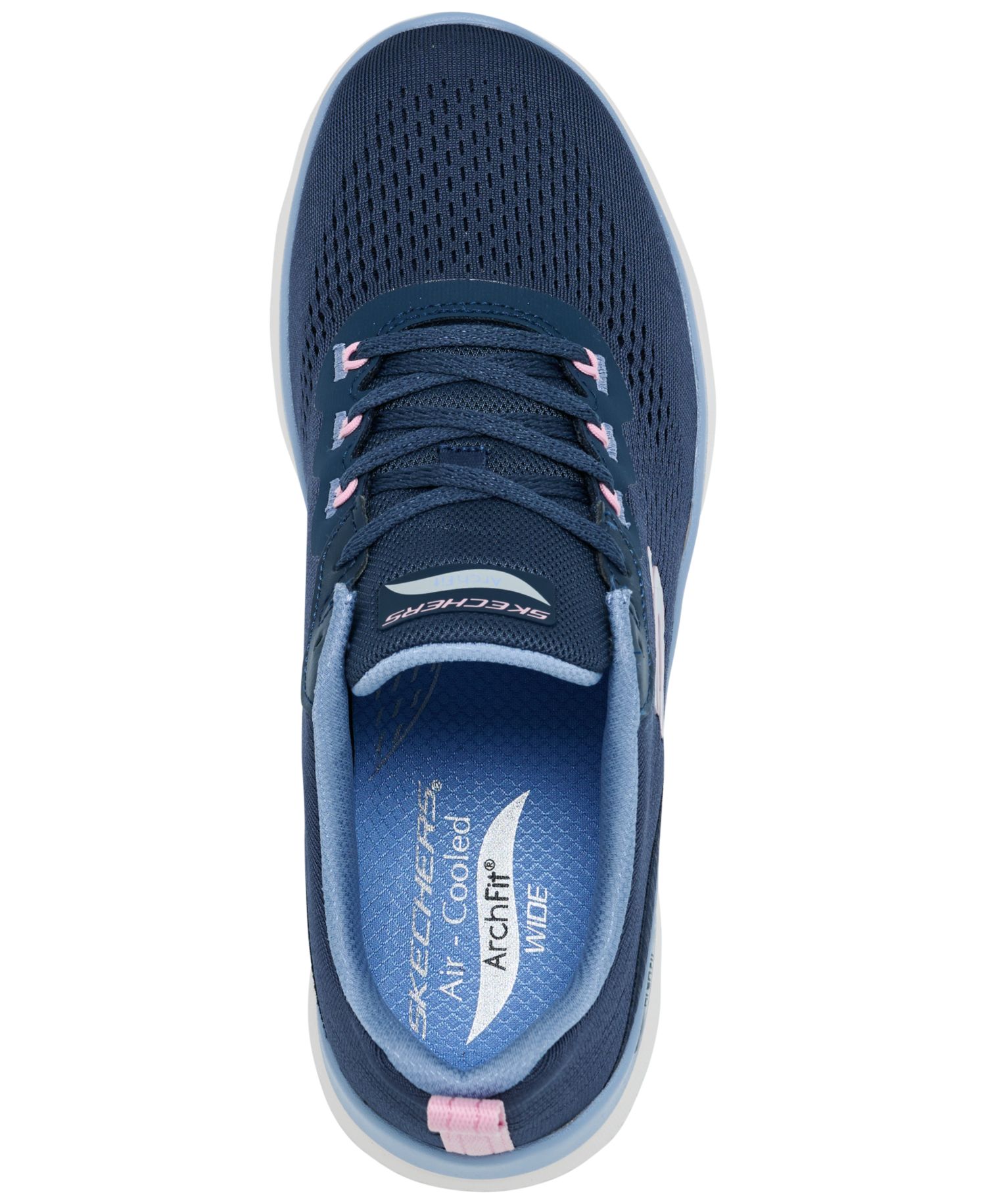 Women's Slip-Ins: Arch Fit Summits - Daily Flow Casual Sneakers (Wide Width) from Finish Line