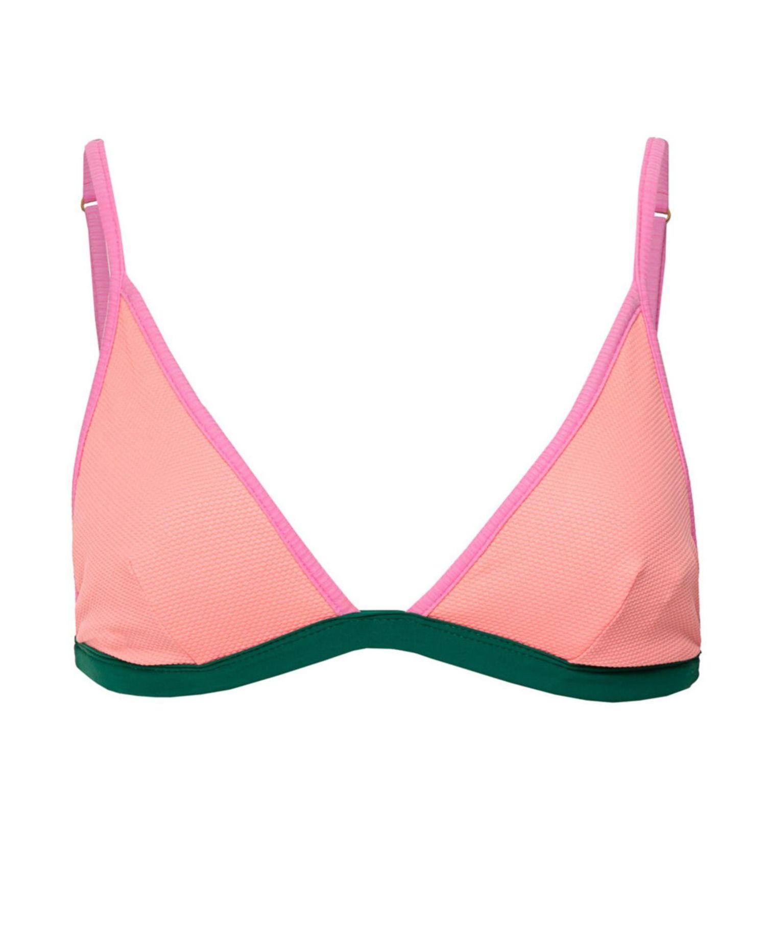 Women's Strawberry Breeze Reversible Colorblock Triangle Bikini Top